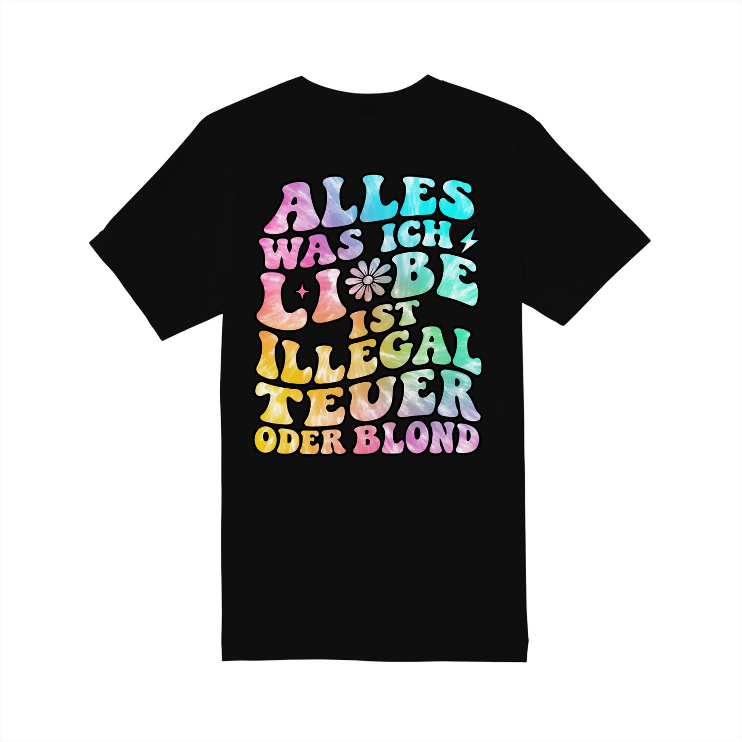 Alles, was ich Liebe, ist illegal, teuer oder blond, lustig, fetzig Classic Unisex T-shirt