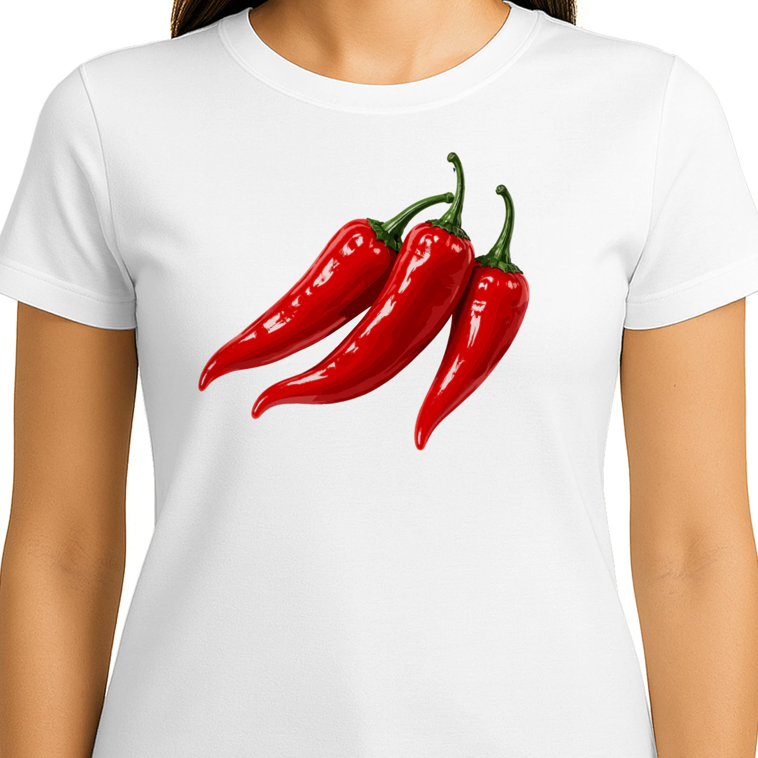 Chili Scharfes Essen Gewürz Kochen Peperoni Motiv Classic Unisex T-shirt