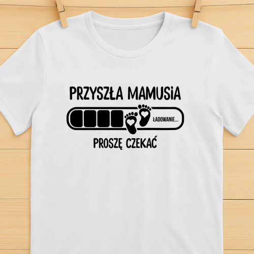 Przyszła Mamusia – Ładowanie… Proszę czekać | Pierwszy prezent na Dzień Matki od męża
