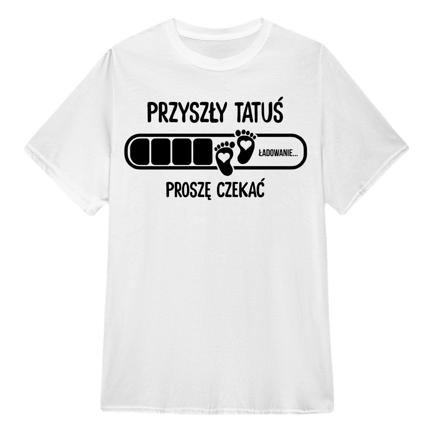 Przyszły Tatuś się ładuje – Proszę czekać | Pierwszy prezent na Dzień Ojca od żony