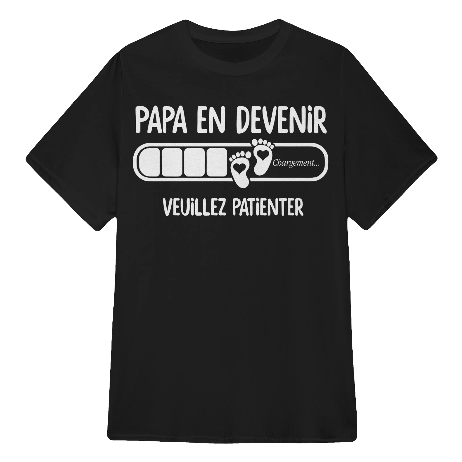 Papa en devenir en cours de chargement – Veuillez patienter | Premier cadeau de Fête des Pères offert par l’épouse