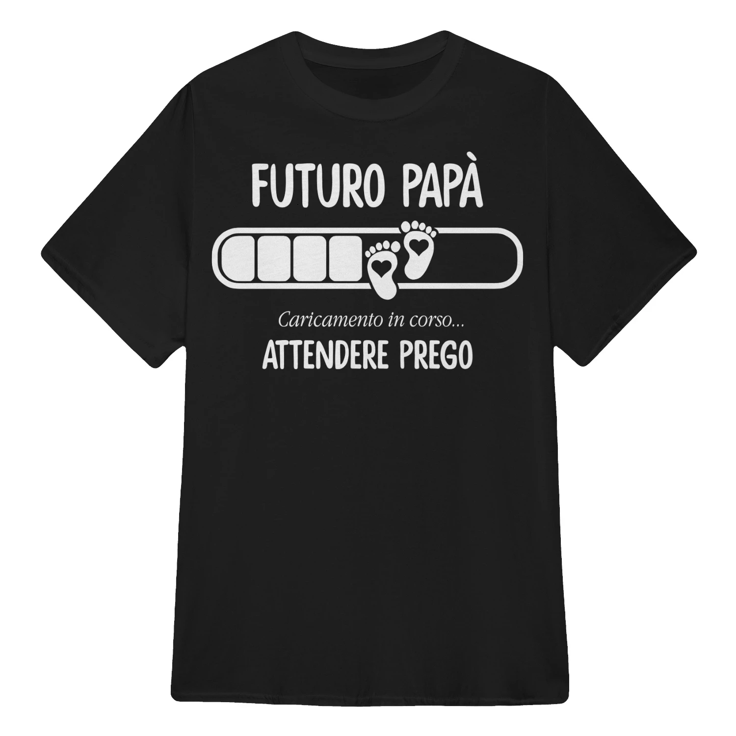 Futuro papà in caricamento – Attendere prego | Primo regalo per la Festa del Papà dalla moglie