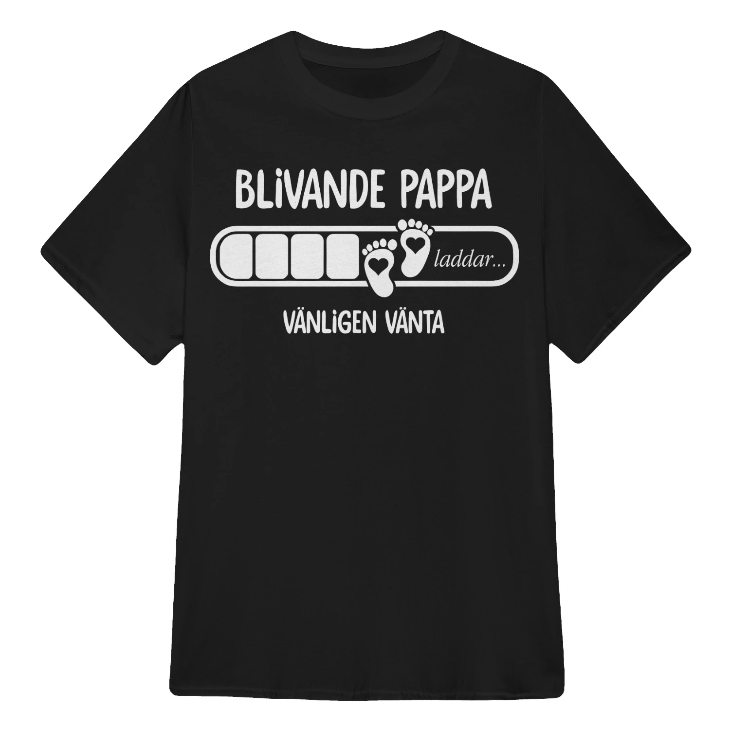 Blivande pappa laddar – Vänligen vänta | Första farsdagsgåvan från frun Fira den blivande pappan