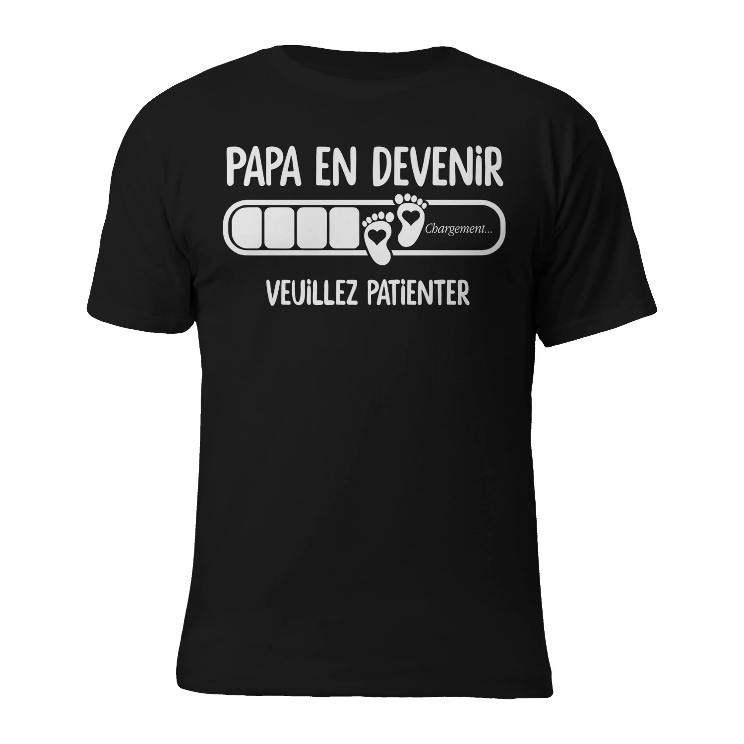 Papa en devenir en cours de chargement – Veuillez patienter | Premier cadeau de Fête des Pères offert par l’épouse