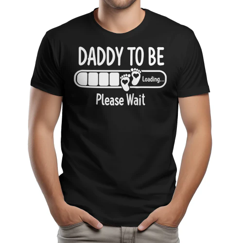 Daddy To Be Loading - Please Wait | First Father’s Day Gift from Wife Ver 2