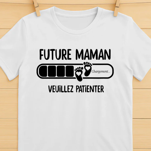 Maman en cours de chargement - Veuillez patienter | Premier cadeau de Fête des Mères de la part du mari Ver 2