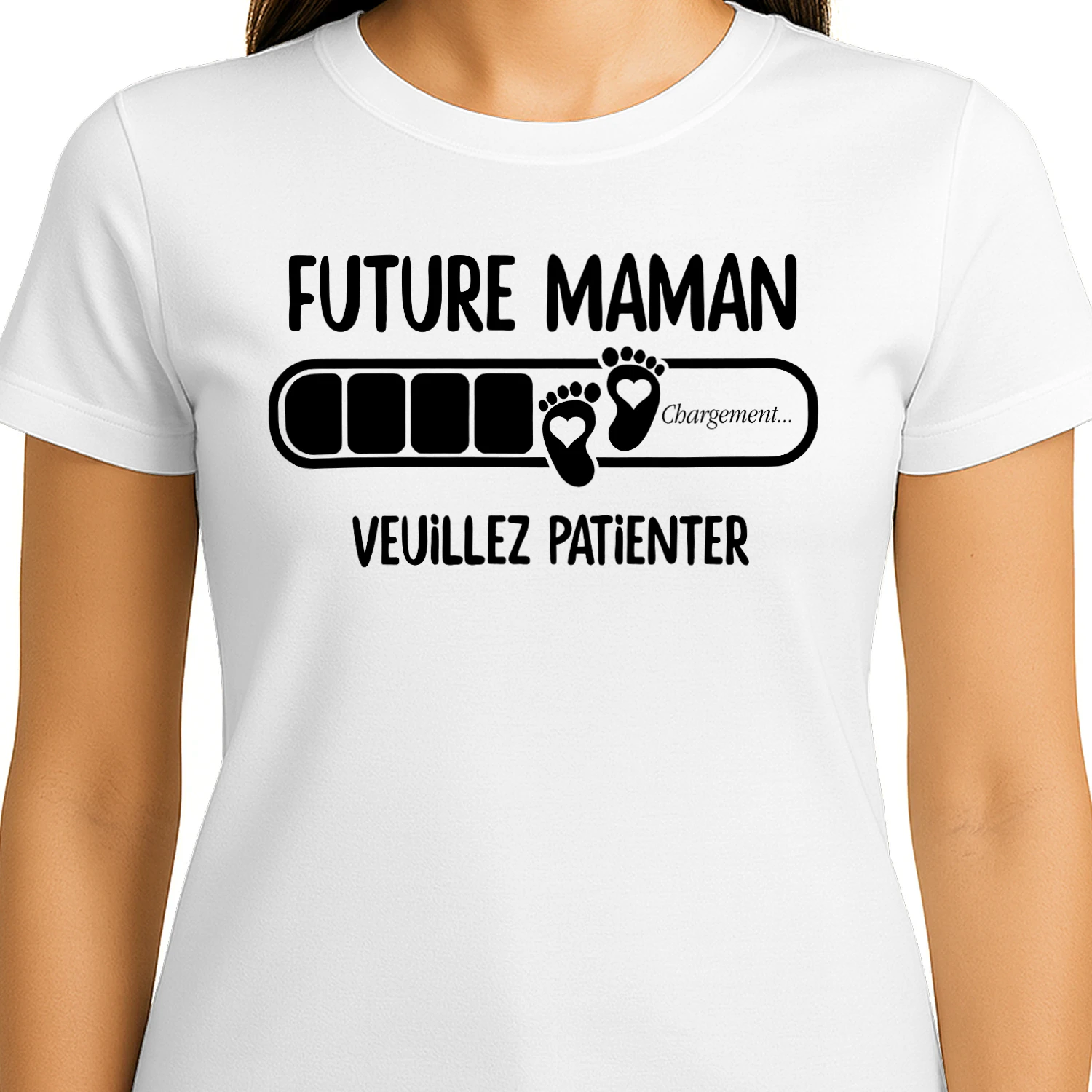 Maman en cours de chargement - Veuillez patienter | Premier cadeau de Fête des Mères de la part du mari