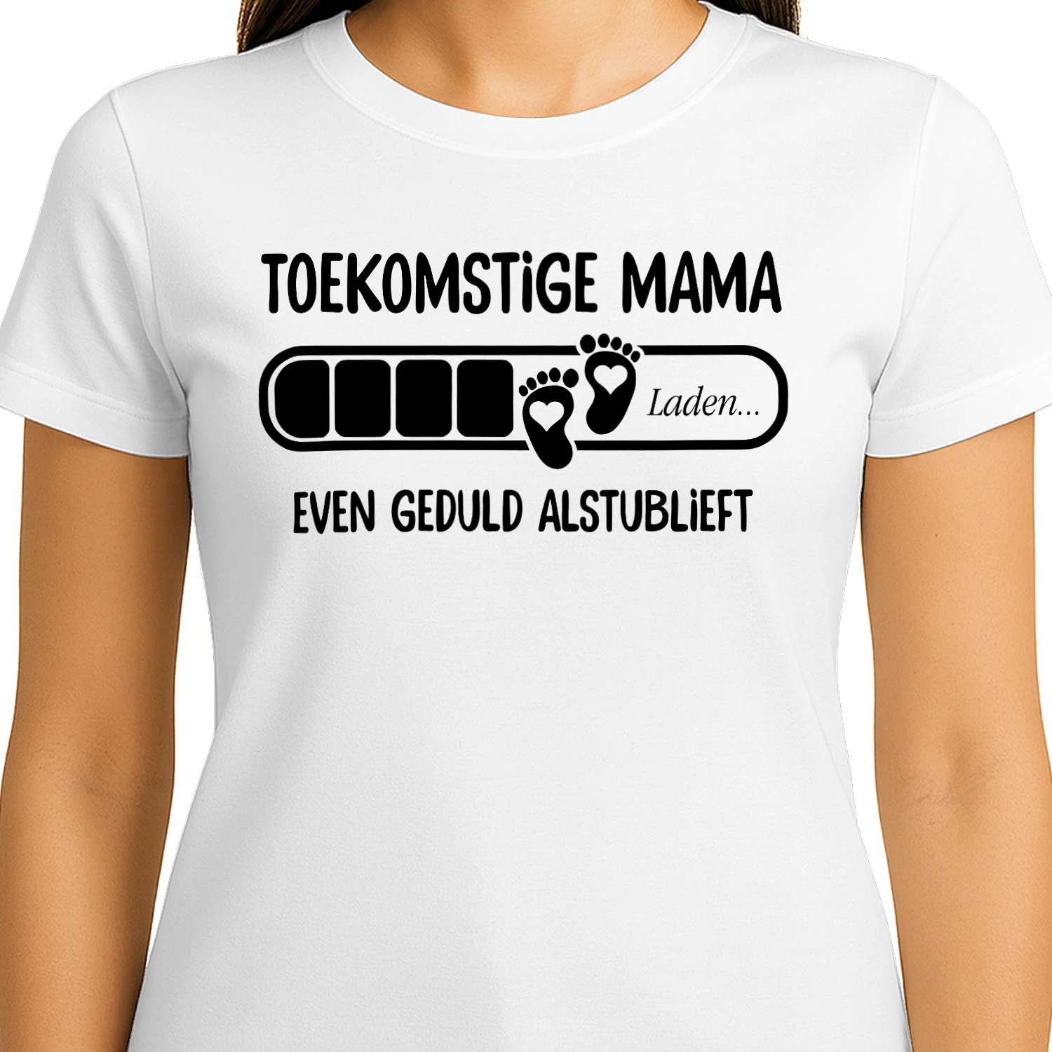 Mama wordt geladen - Even geduld | Eerste Moederdagcadeau van de echtgenoot