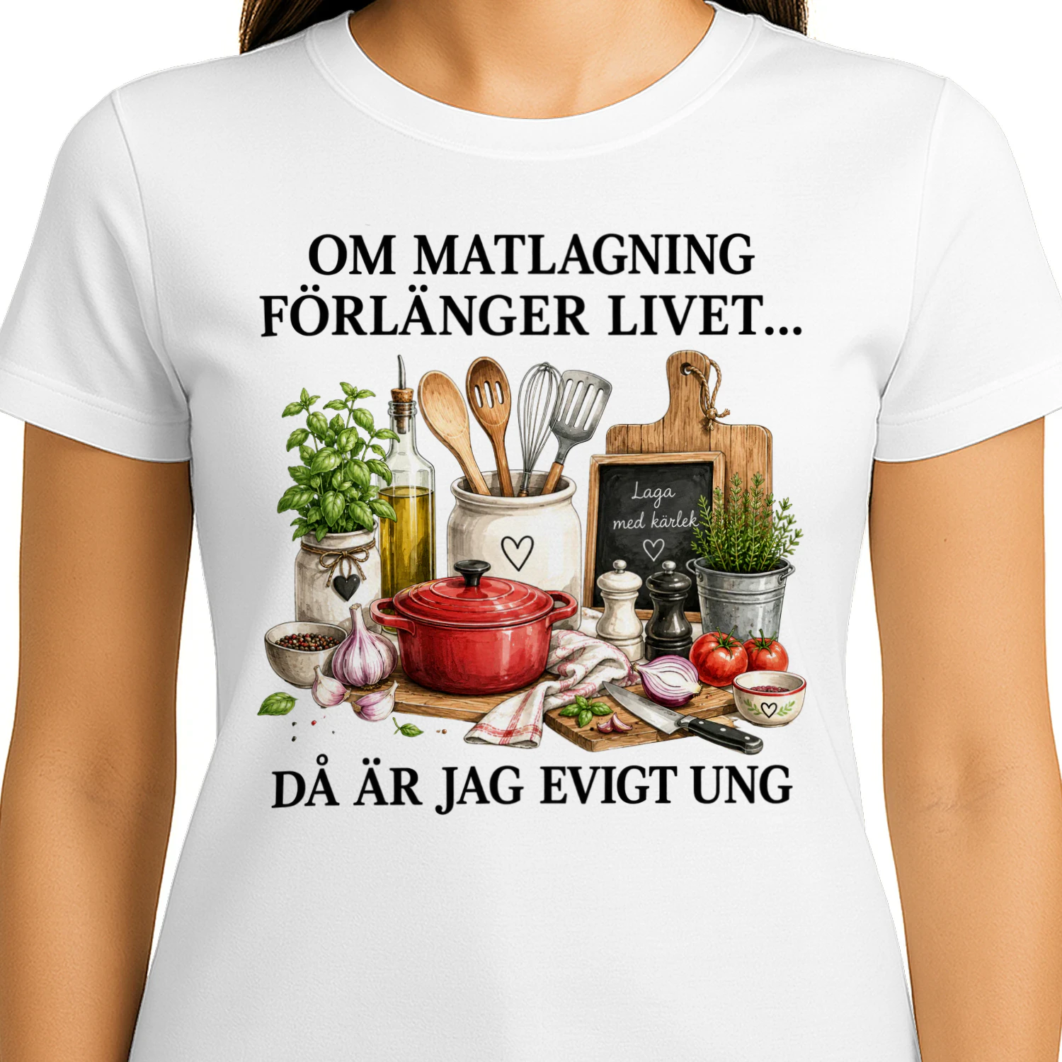 OM MATLAGNING FÖRLÄNGER LIVET... DÅ ÄR JAG EVIGT UNG