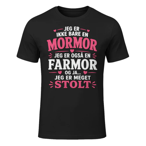 "Jeg er ikke bare en MORMOR, jeg er også en FARMOR og ja… jeg er meget STOLT"