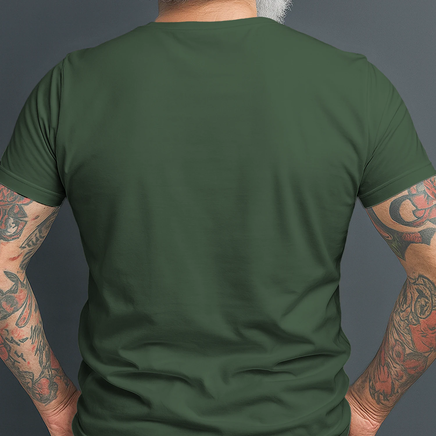 Baddery Jäger T-Shirt Herren - „Waldhirsch“