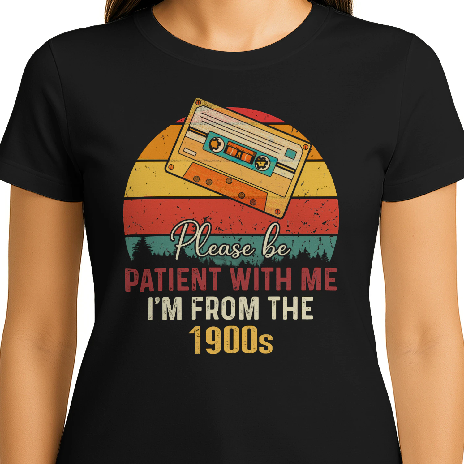 Please Be Patient With Me – I’m From The 1900s Retro T-Shirt