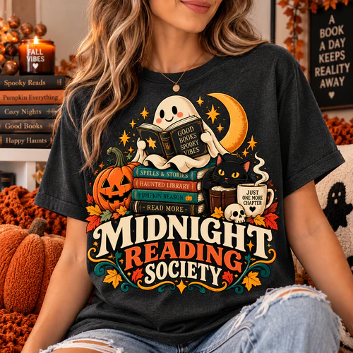 Midnight Reading Society – Halloween Book Lovers