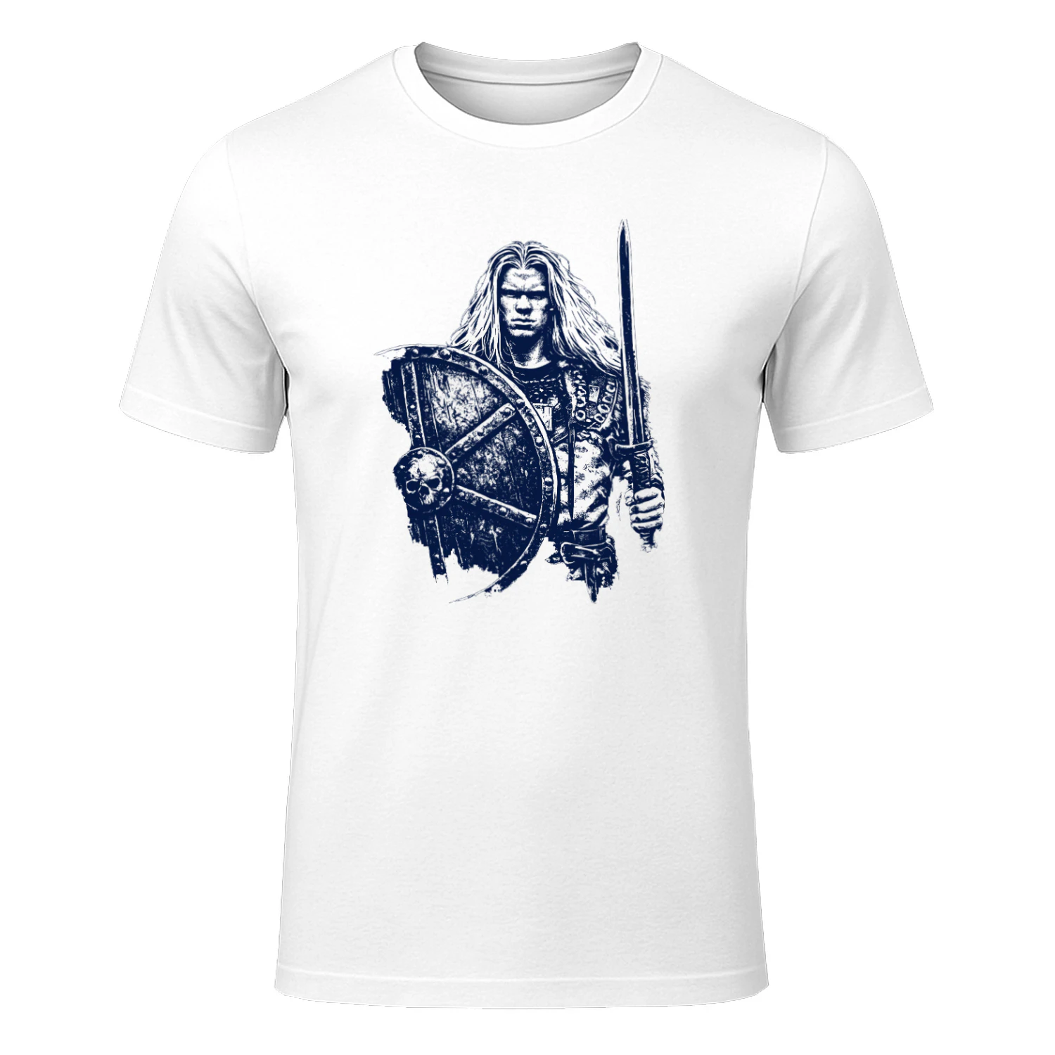HÅRLAND Viking Supporter T-skjorte – Stolt Norge | Krigerånd & Vikingkraft | Unisex