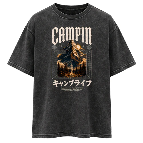 Camp Life Streetwear Graphic Tee 