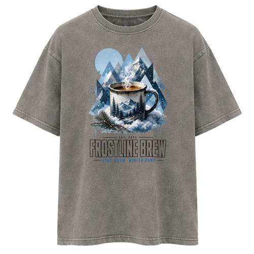 Frostline Brew Winter Camping Graphic Tee 