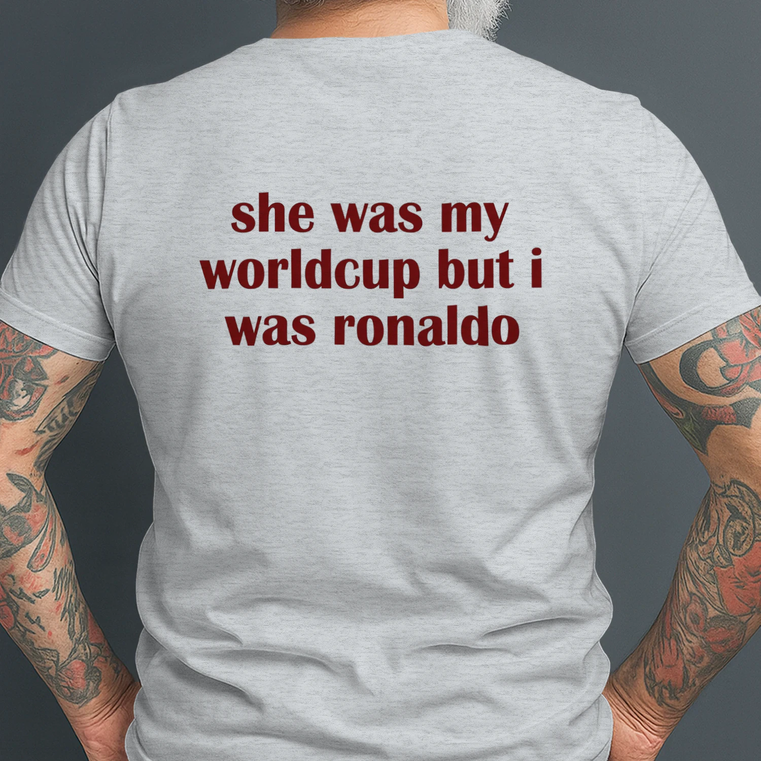 She Was My World Cup But I Was Ronaldo
