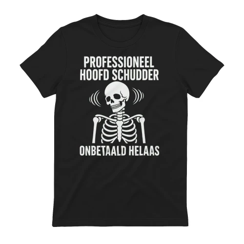 PROFESSIONEEL HOOFD SCHUDDER ONBETAALD HELAAS
