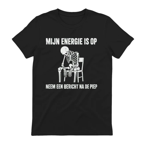 MIJN ENERGIE IS OP NEEM EEN BERICHT NA DE PIEP