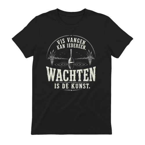 Vis vangen kan iedereen Wachten is de kunst