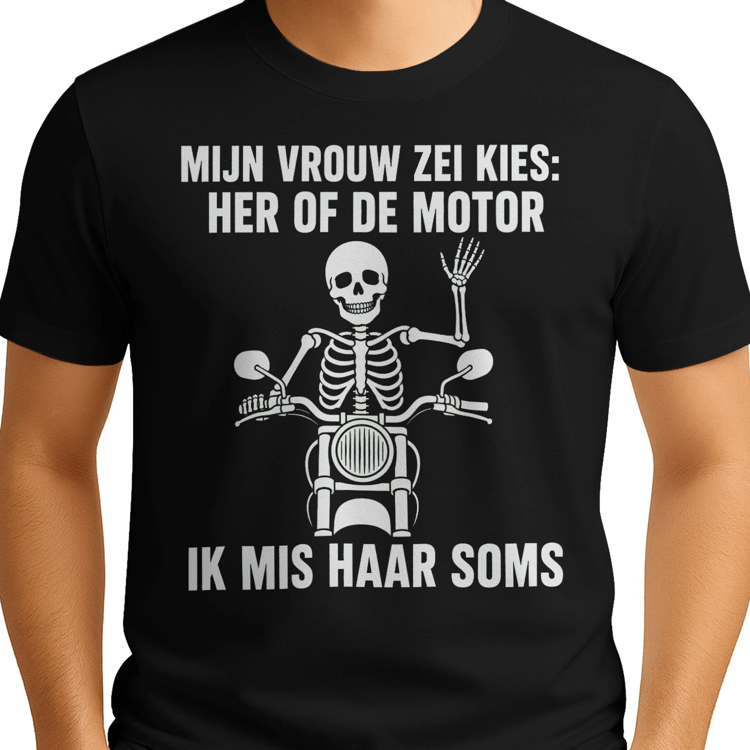 Mijn vrouw zei kies motor