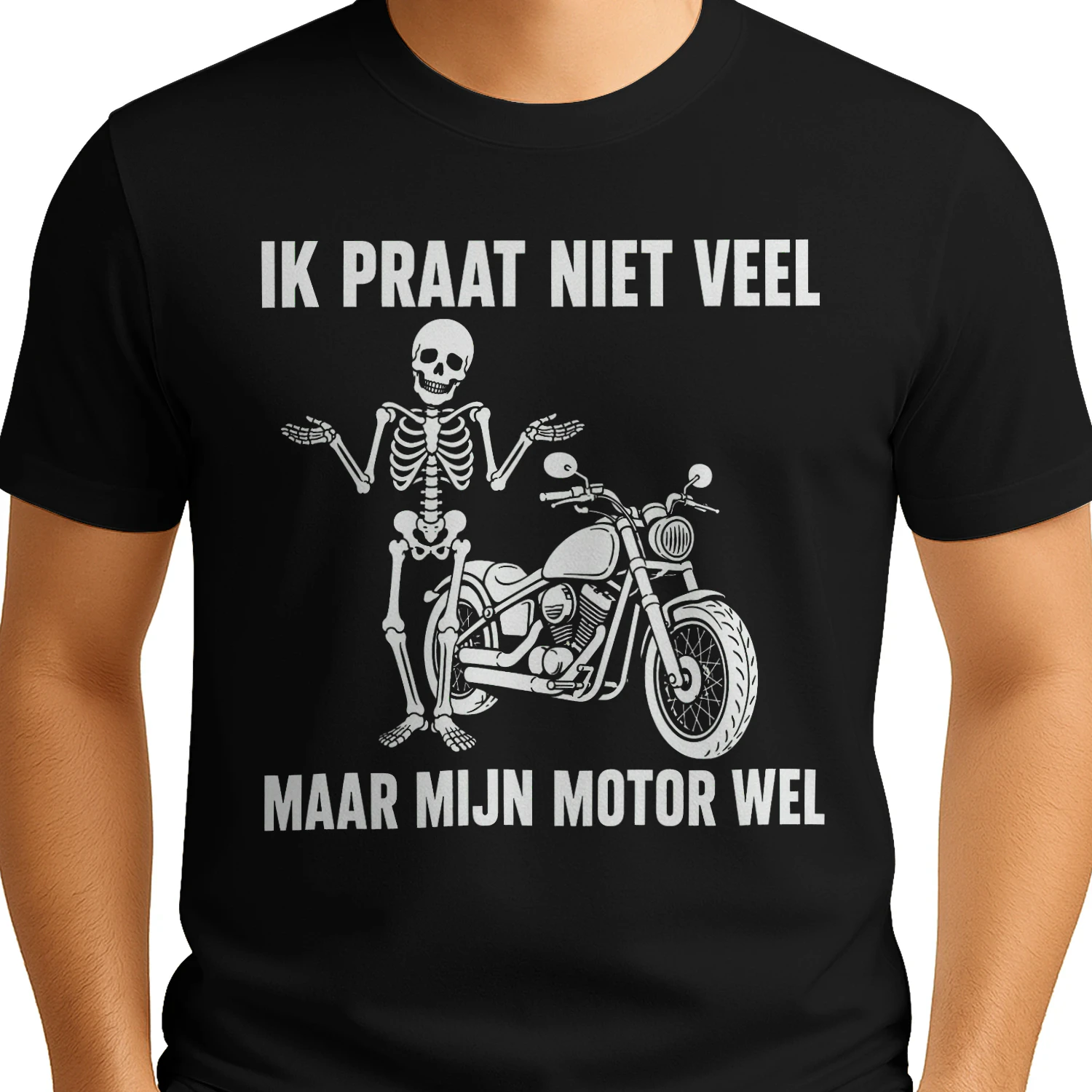 IK PRAAT NIET VEEL MAAR MIJN MOTOR WEL