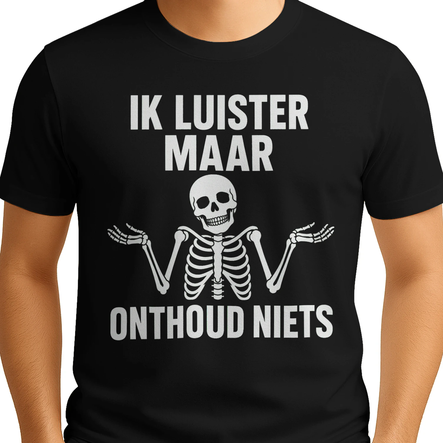IK LUISTER MAAR ONTHOUD NIETS