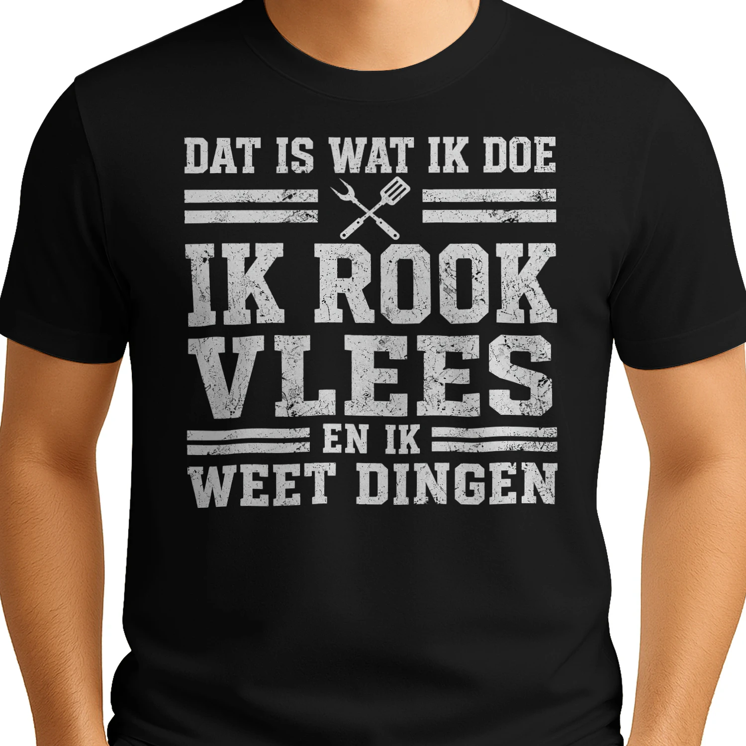 BBQ Ik Rook Vlees En Ik Weet Dingen