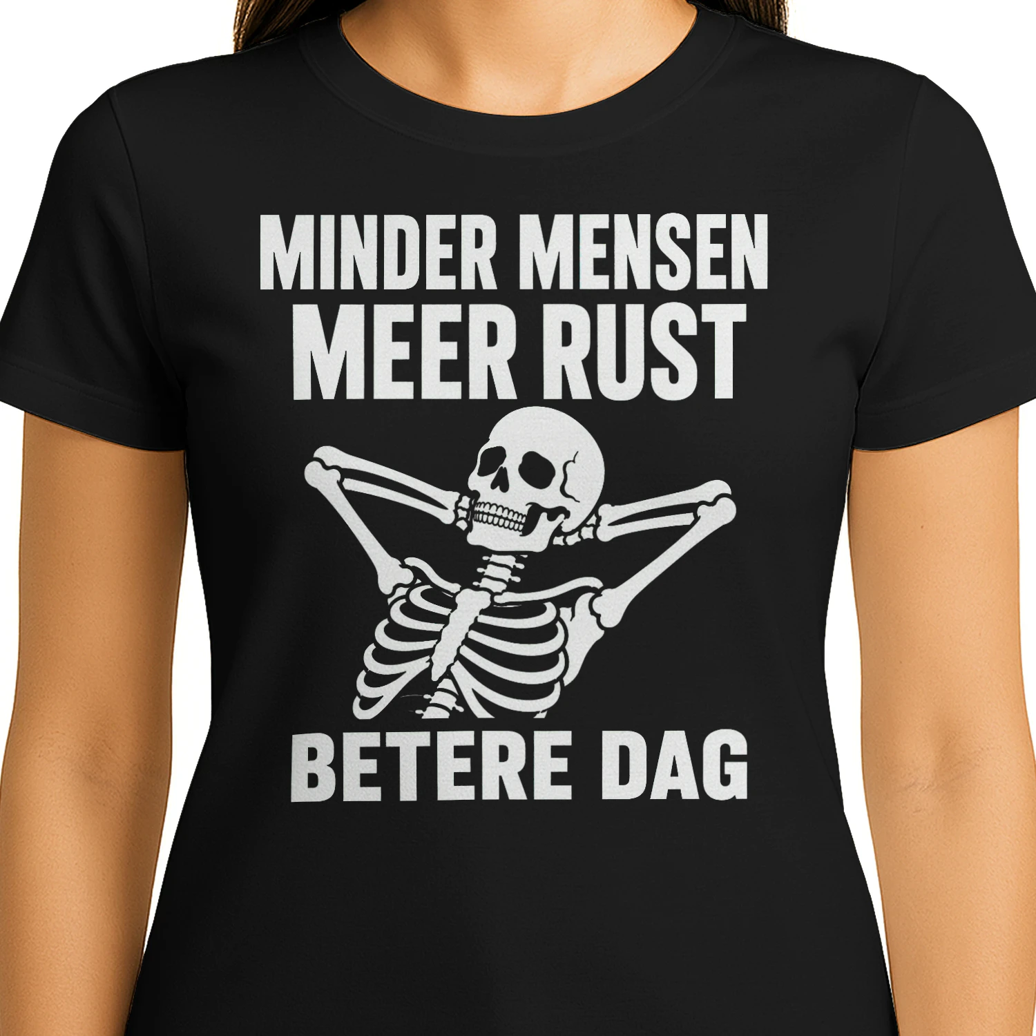 MINDER MENSEN MEER RUST BETERE DAG