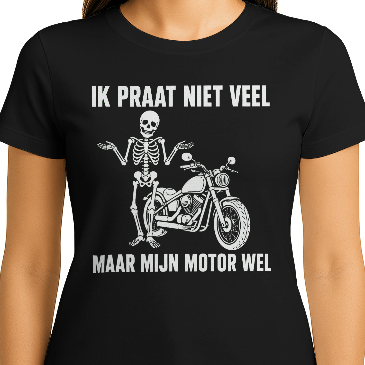 IK PRAAT NIET VEEL MAAR MIJN MOTOR WEL