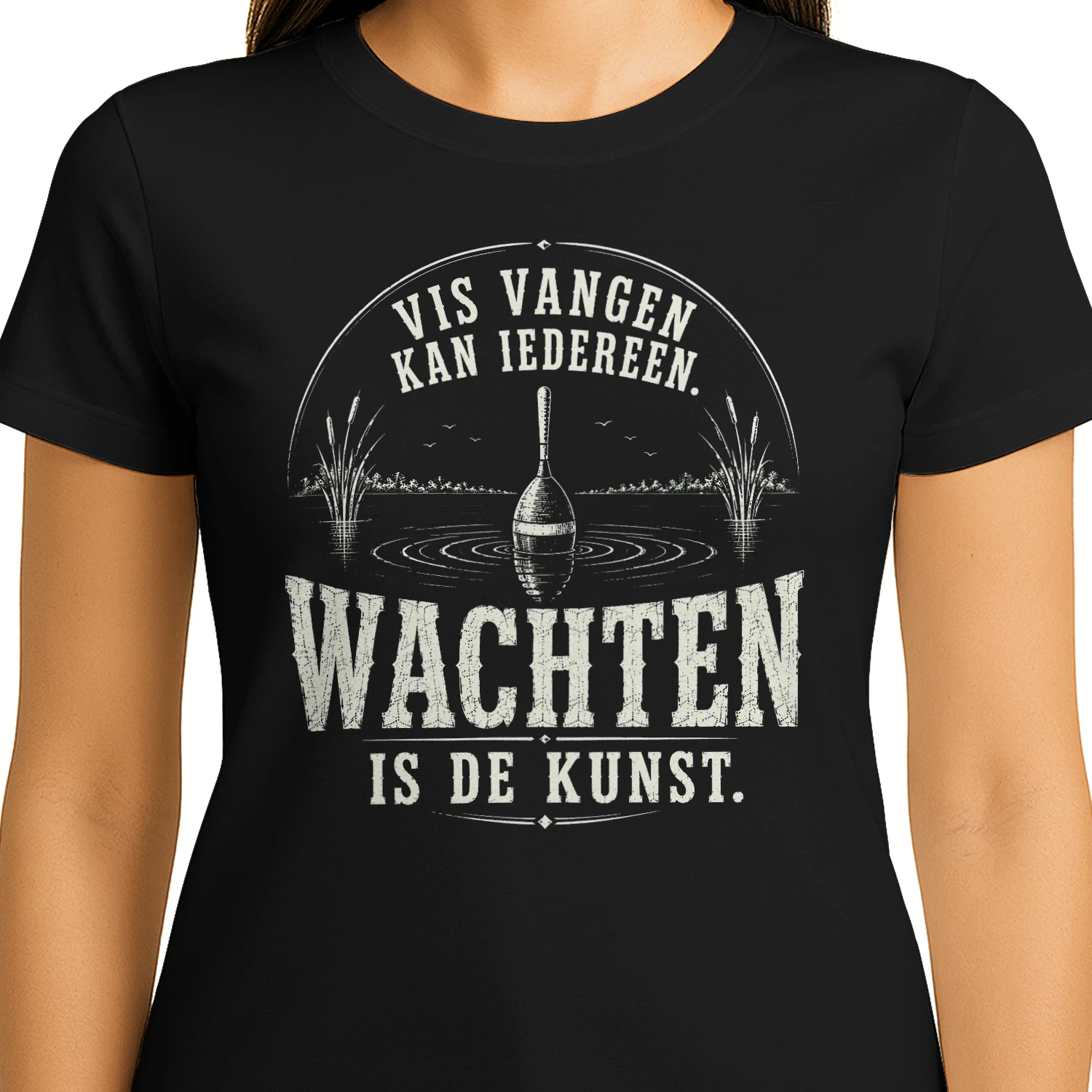 Vis vangen kan iedereen Wachten is de kunst