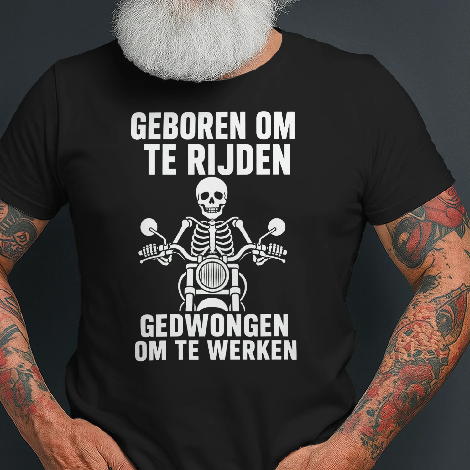 GEBOREN OM TE RIJDEN GEDWONGEN OM TE WERKEN