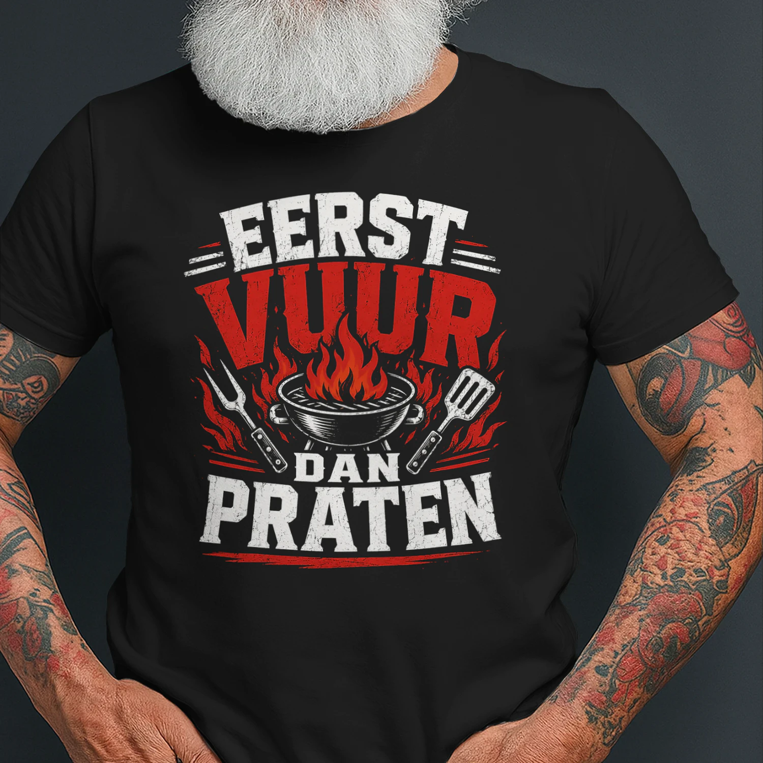 Eerst vuur dan praten