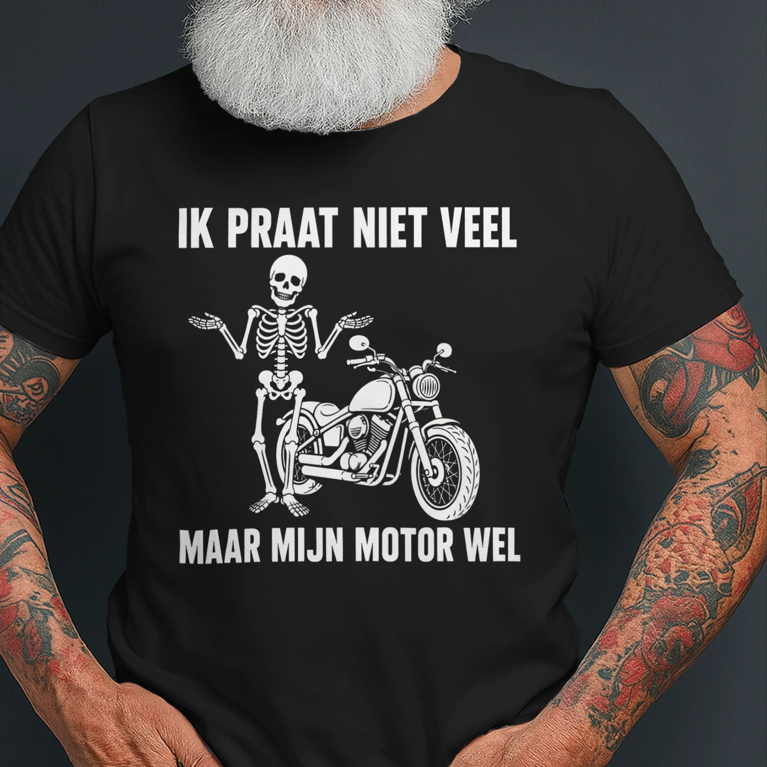 IK PRAAT NIET VEEL MAAR MIJN MOTOR WEL