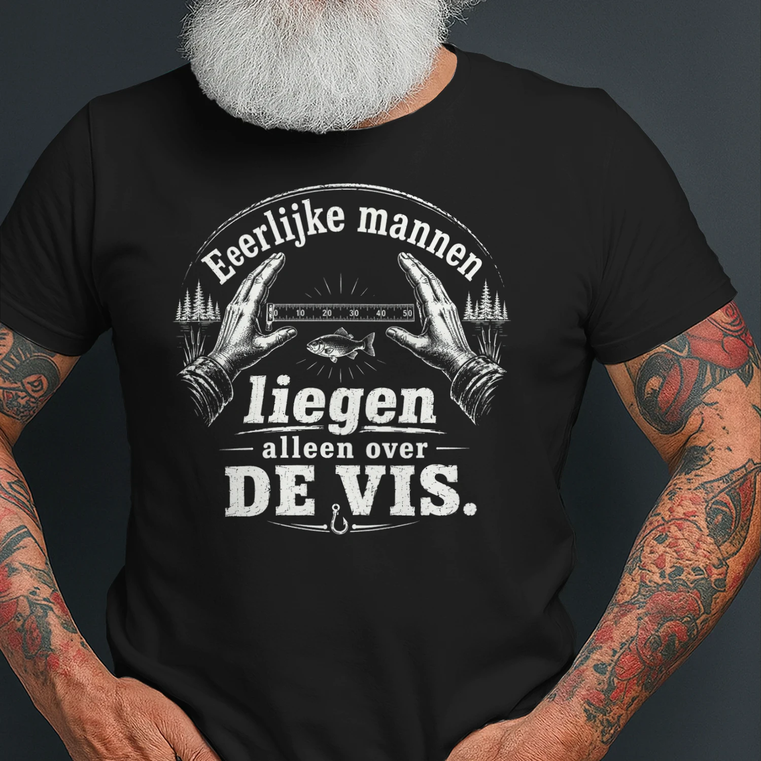 Eerlijke mannen liegen alleen over de vis