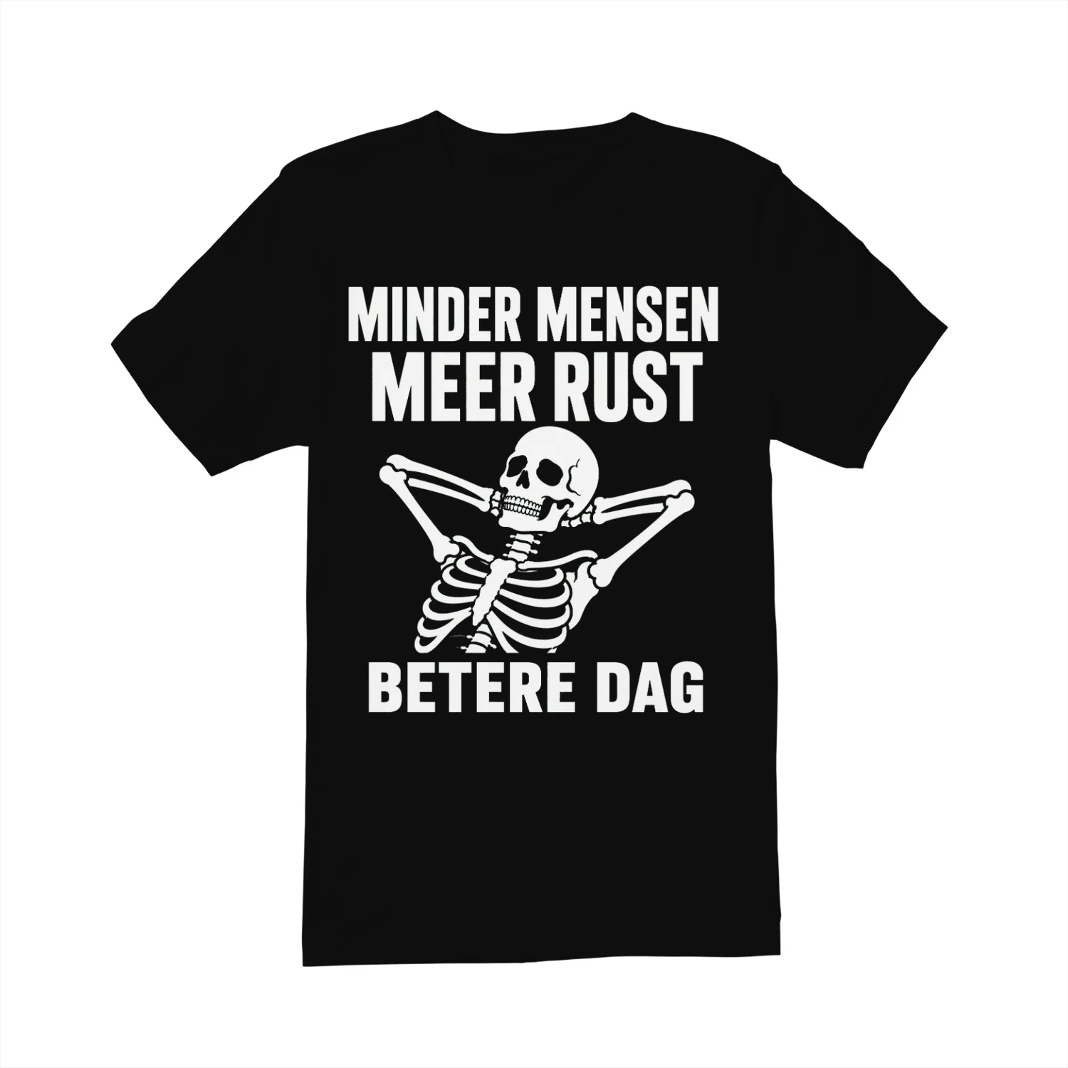 MINDER MENSEN MEER RUST BETERE DAG