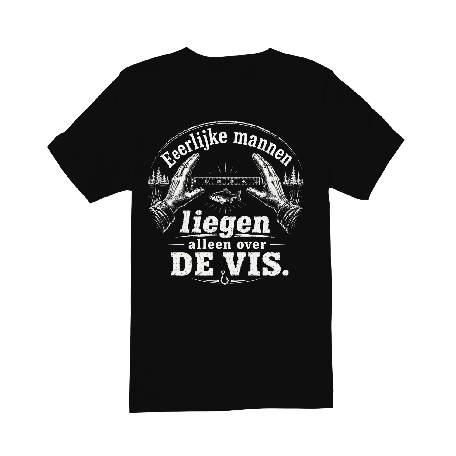 Eerlijke mannen liegen alleen over de vis