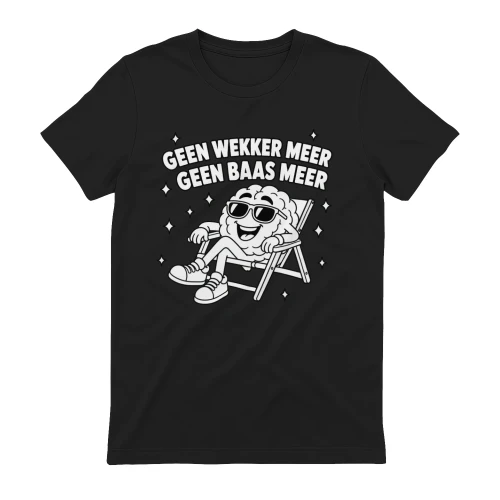 GEEN WEKKER MEER GEEN BAAS MEER