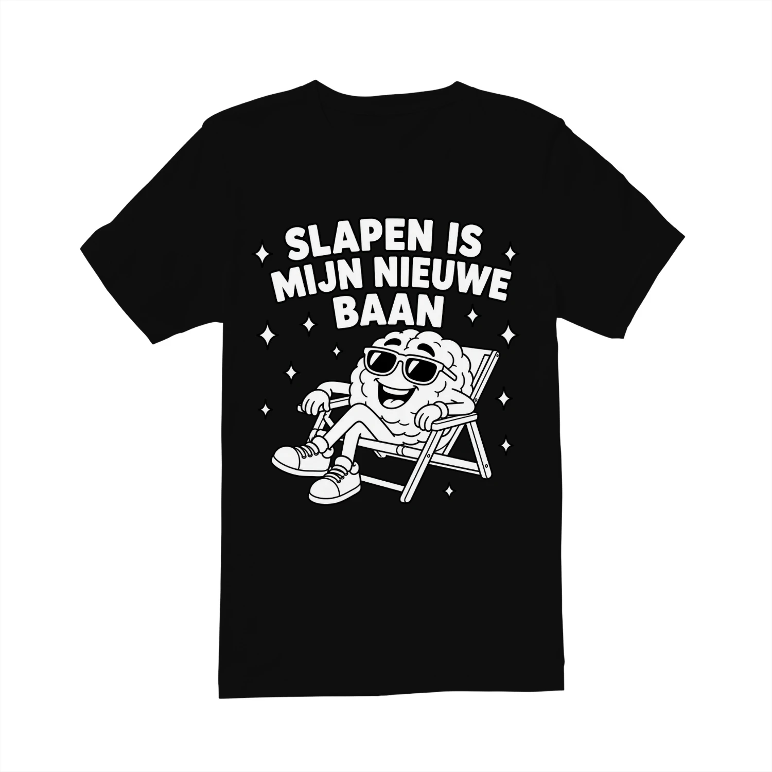 Slapen is mijn nieuwe baan