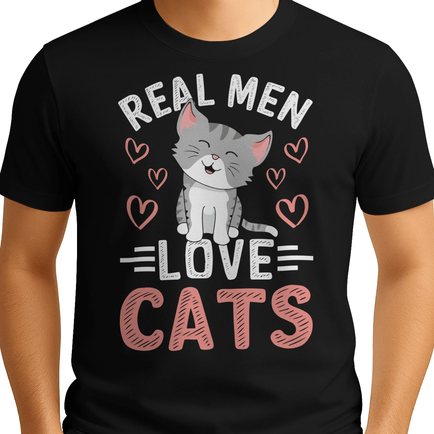 Real men love cats