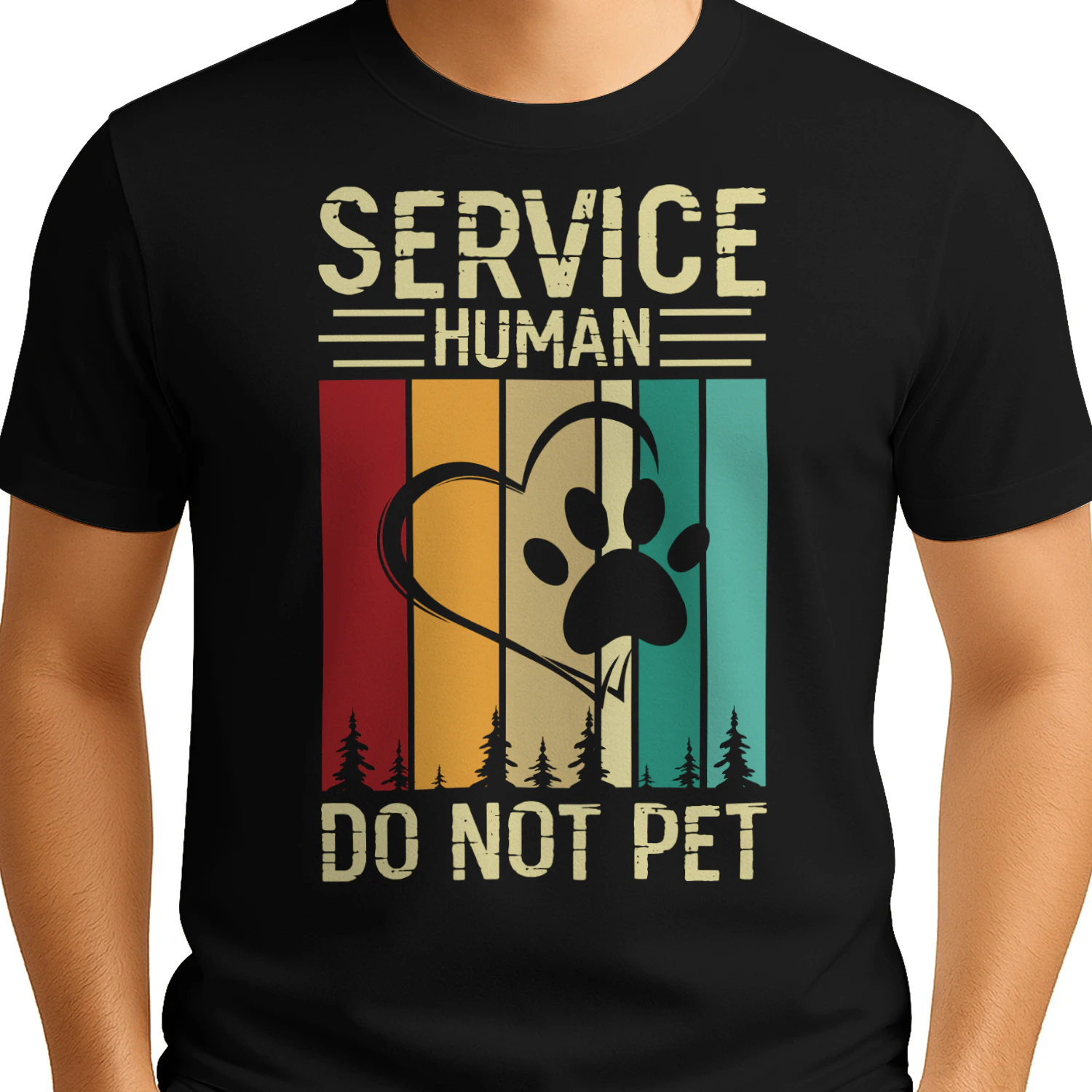 Service Human, Do not pet