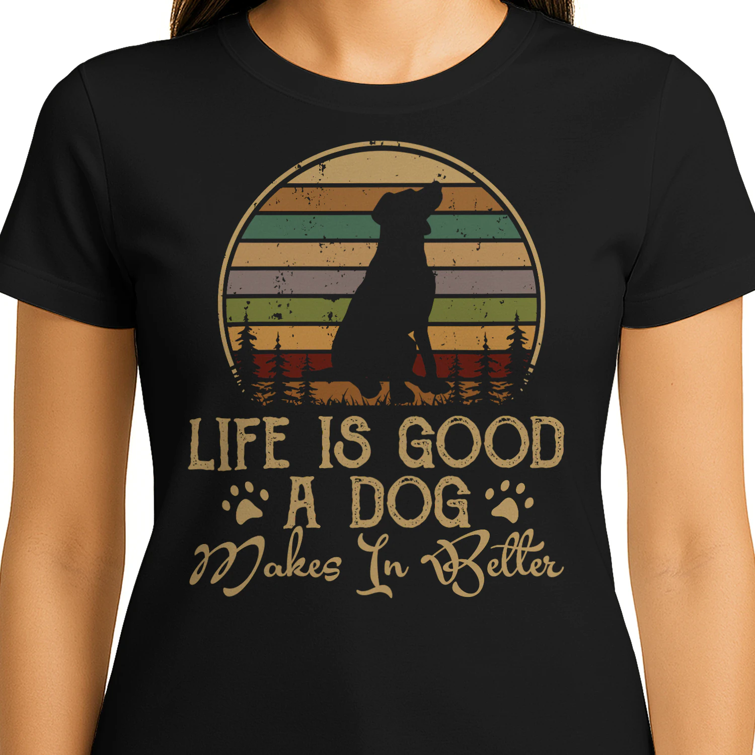 Life is good. A dog makes it better