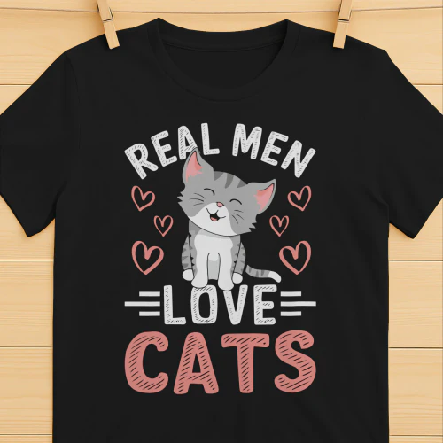Real men love cats