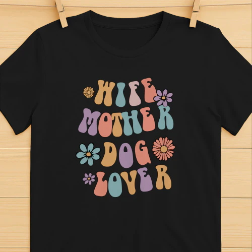 Wife Mother Dog Lover PNG