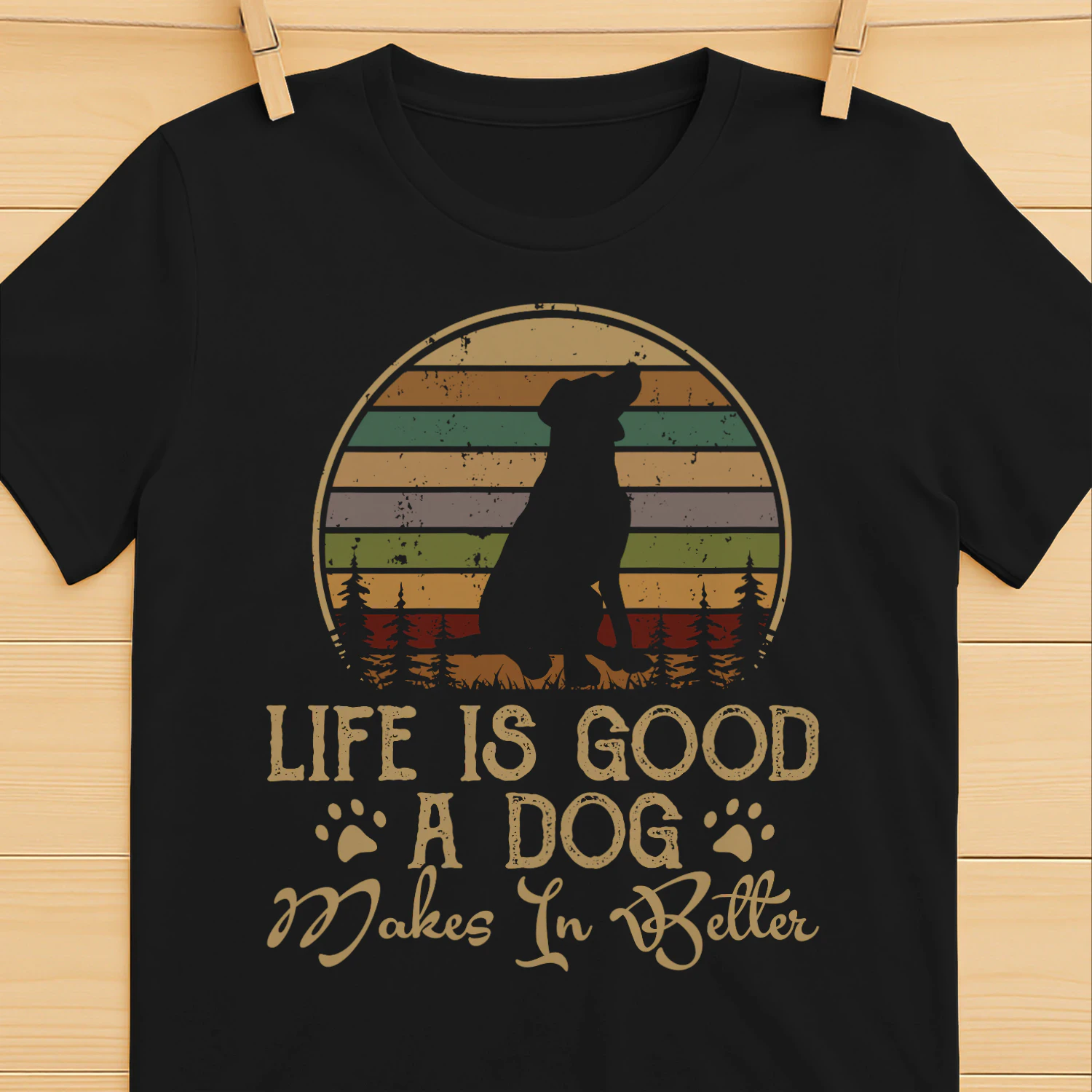 Life is good. A dog makes it better