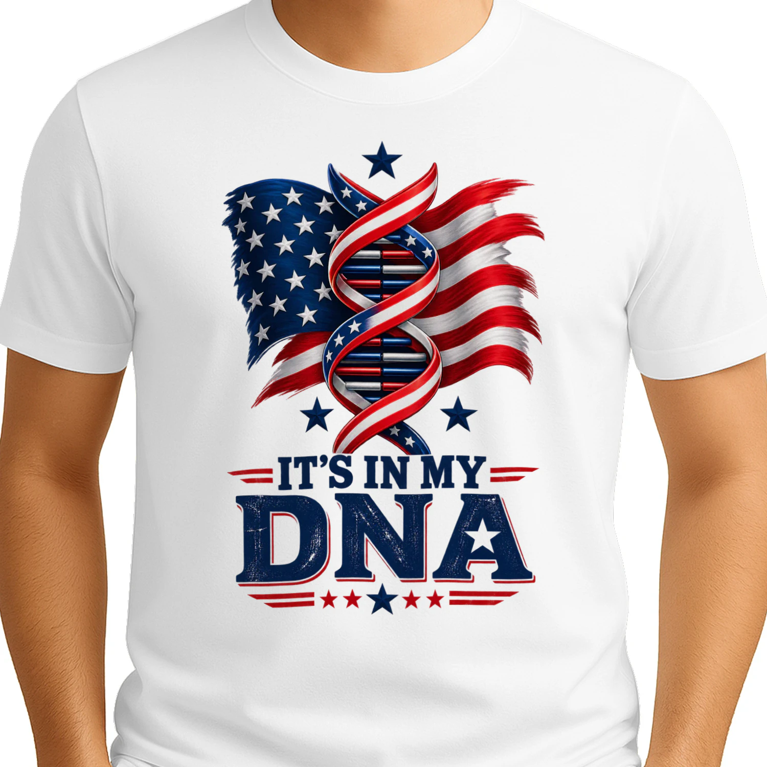 American DNA Patriotic T-Shirt