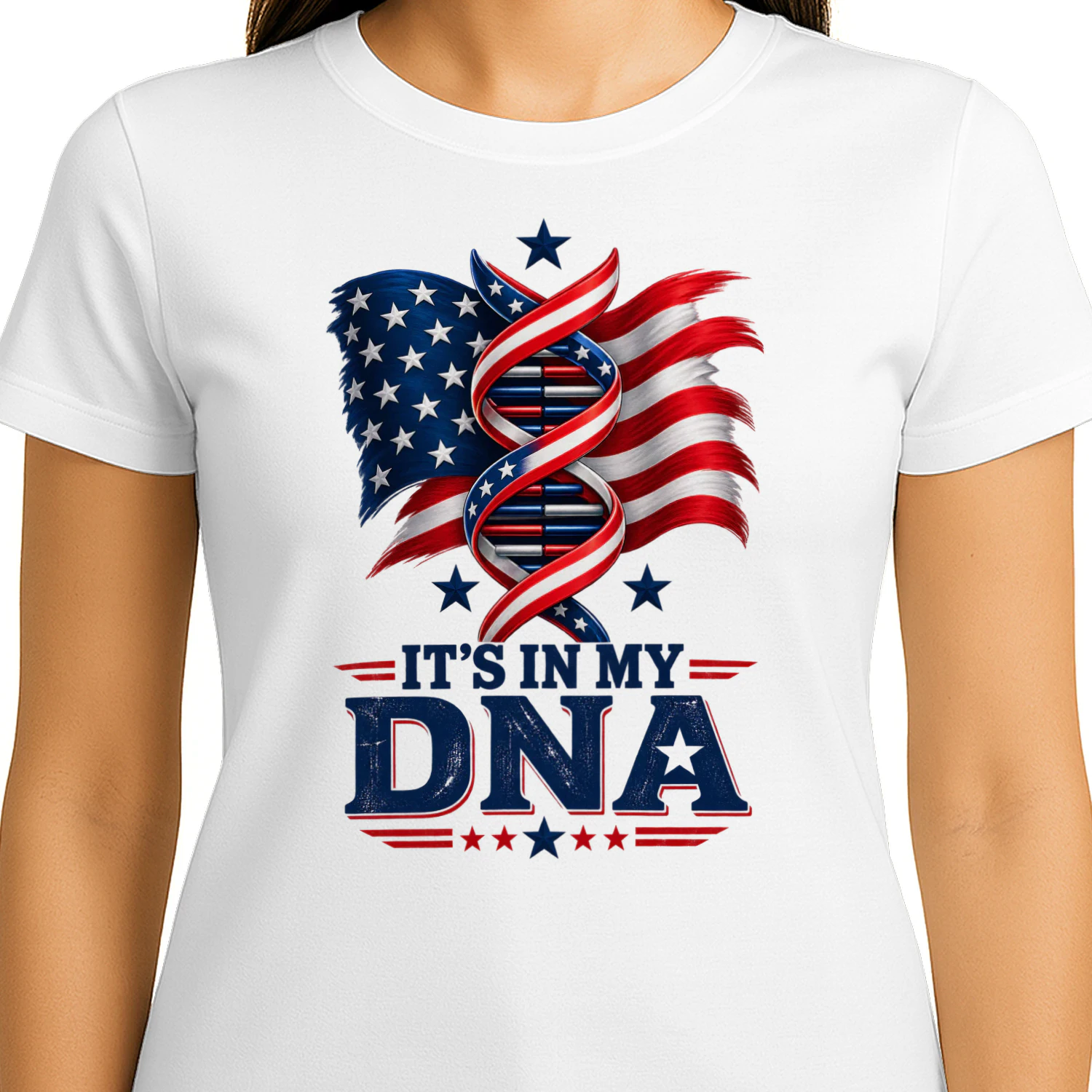 American DNA Patriotic T-Shirt
