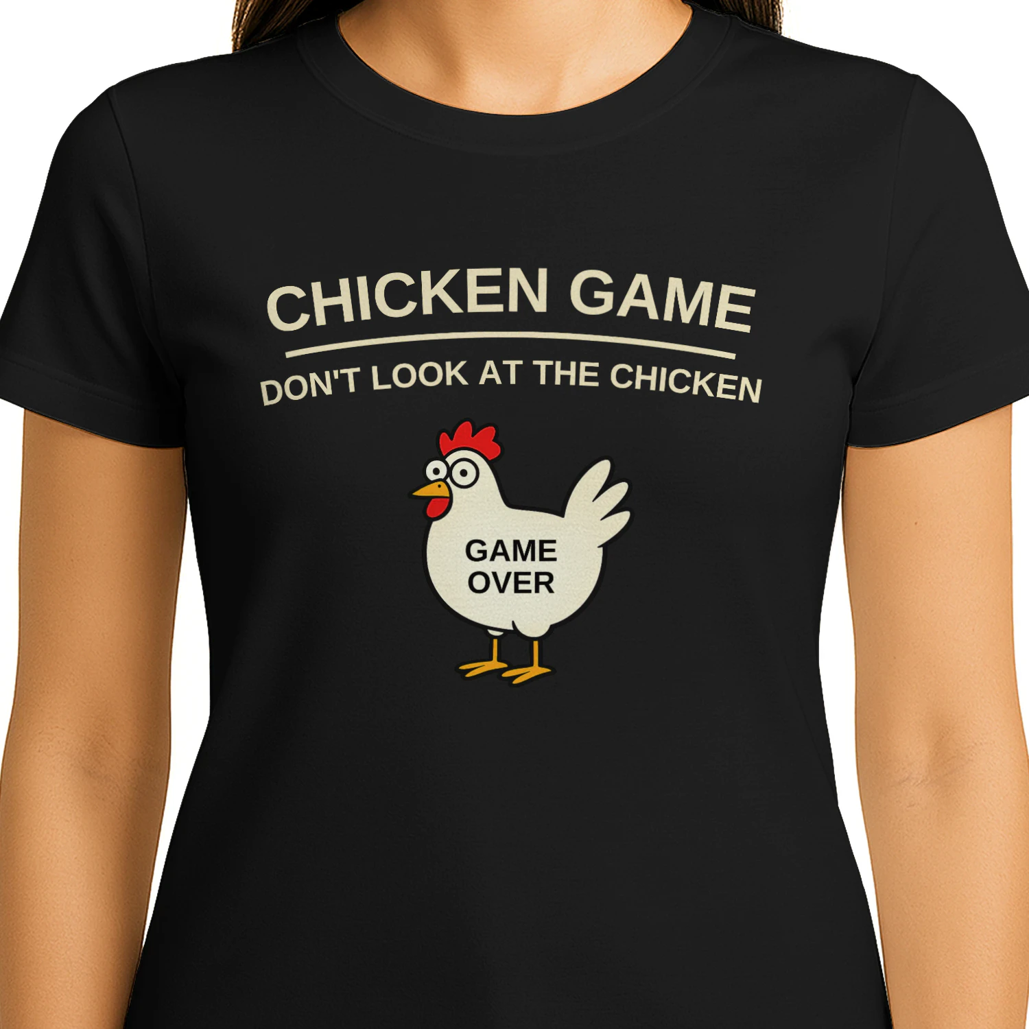 Funny Chicken Game Over T-Shirt 