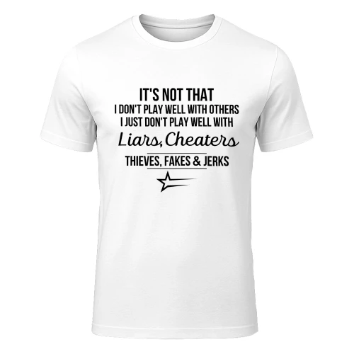 Attitude Tee – No Liars No Fakes