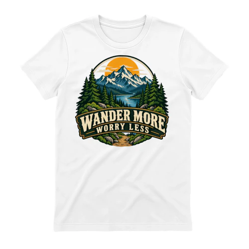 WANDER MORE WORRY LESS